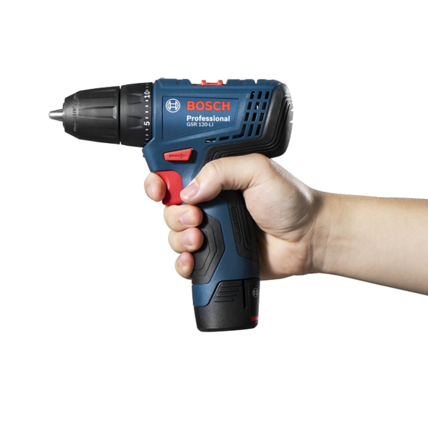 06019G80G0-000 Taladro atornillador Bosch GSR 120-LI 12V 2 bat 2Ah y maletín