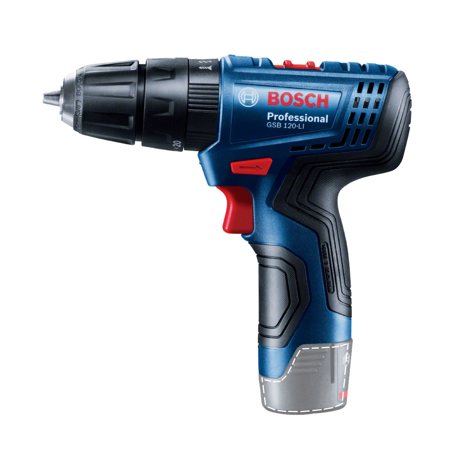 Taladro percutor inalámbrico Bosch GSB 120-LI 12V SB