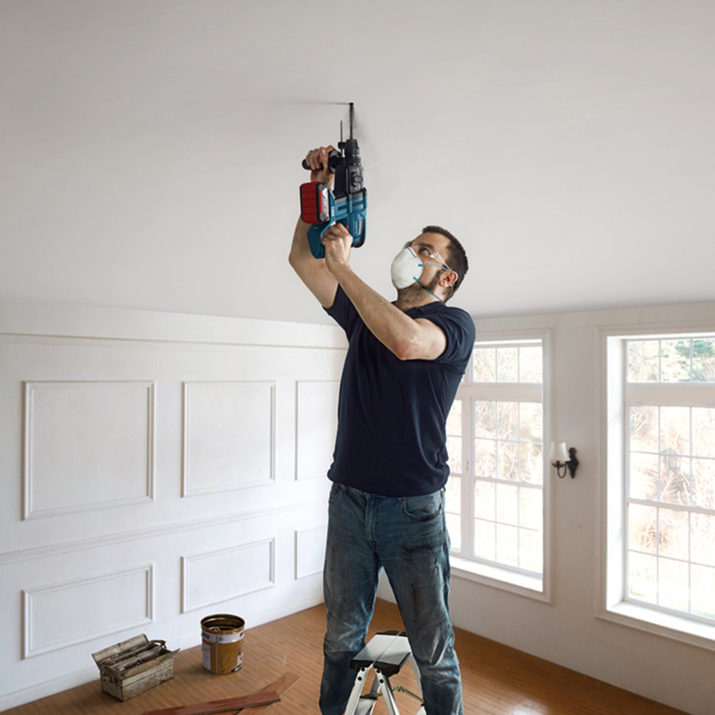Rotomartillo inalámbrico Bosch GBH 180-LI 18V SB Brushless