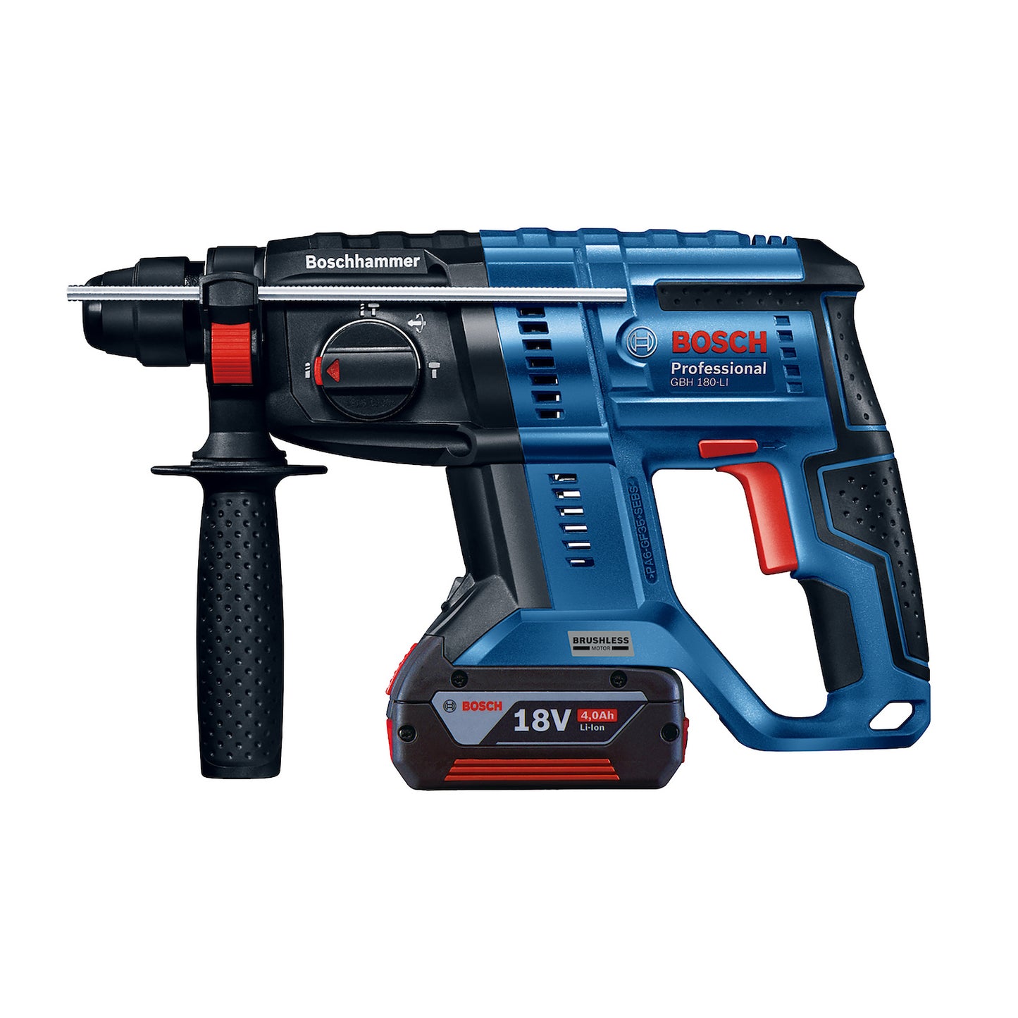 Rotomartillo inalámbrico Bosch GBH 180-LI 18V 2 baterías
