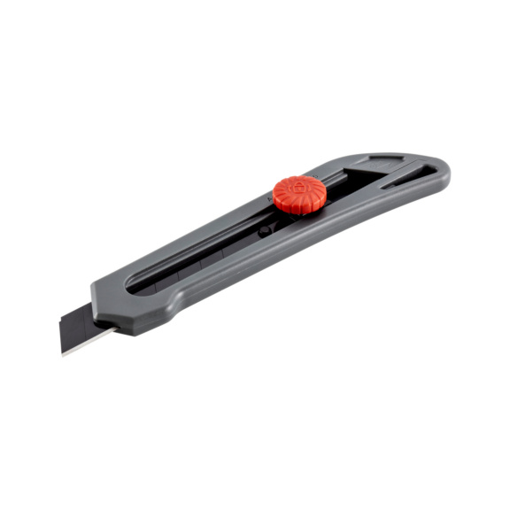 071566045 Bisturí cuchilla 18 mm con rueda de sujeción