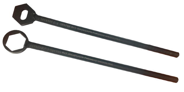 Kit sujecion cigueñal (llave y tuerca) piaggio gasolina