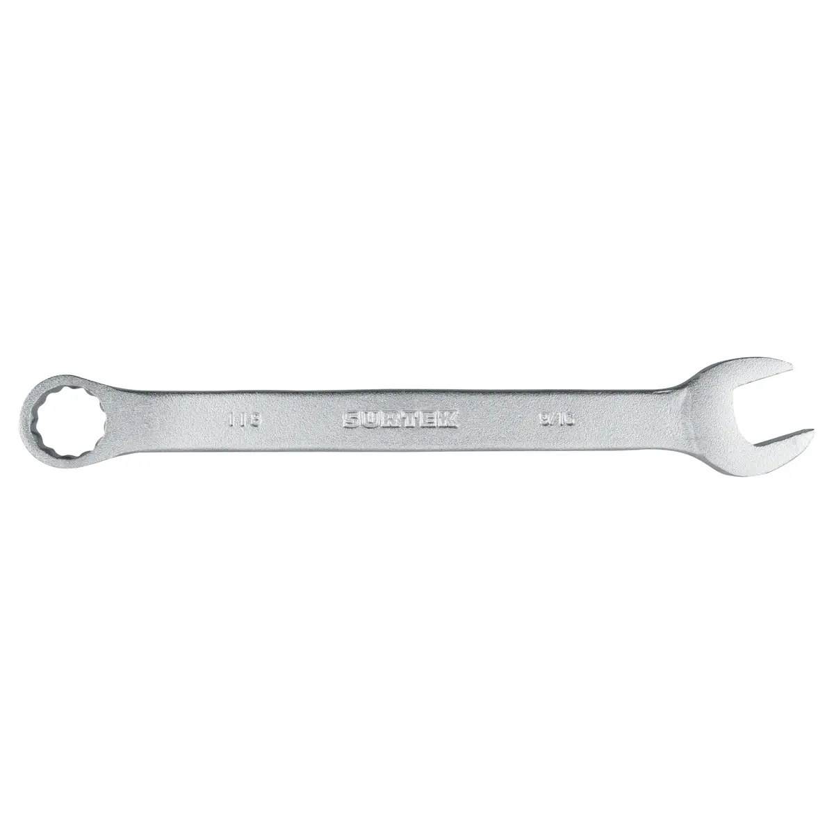 118 Llave combinada satinada Mo-V 9/16"