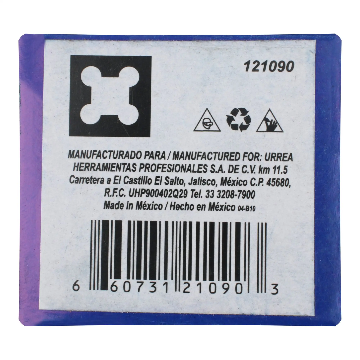121090 Dado, tarraja 1/2" NPT