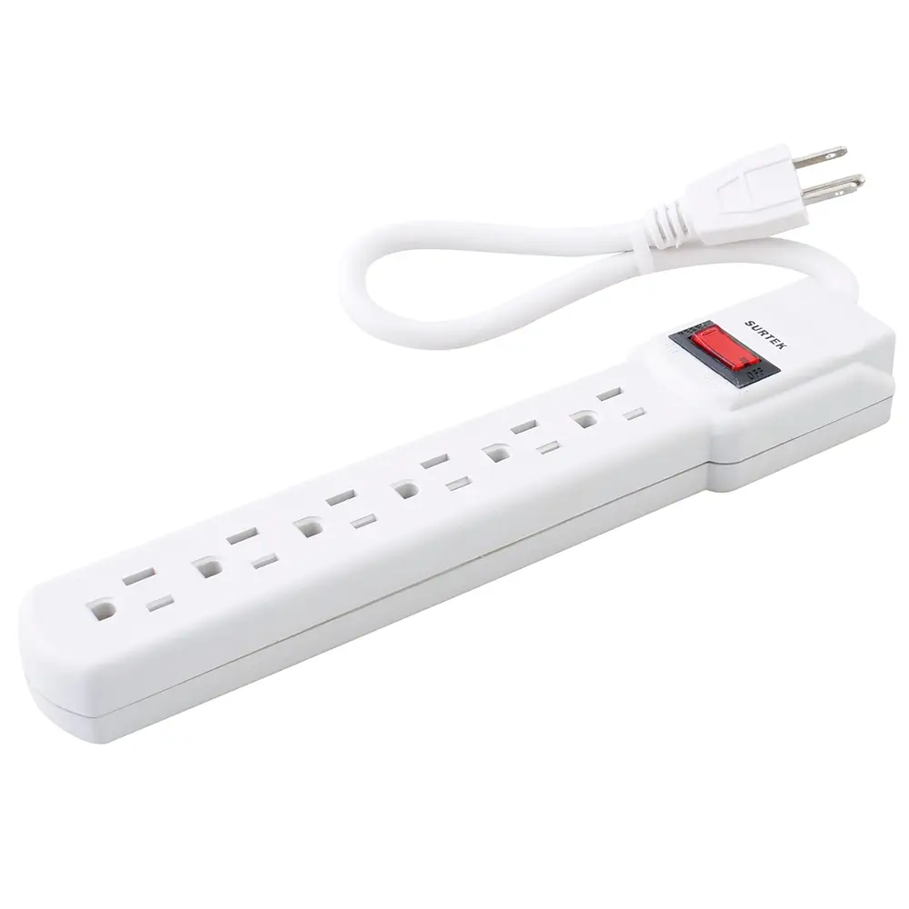 136201 Multitoma 6 entradas cable 30 cm