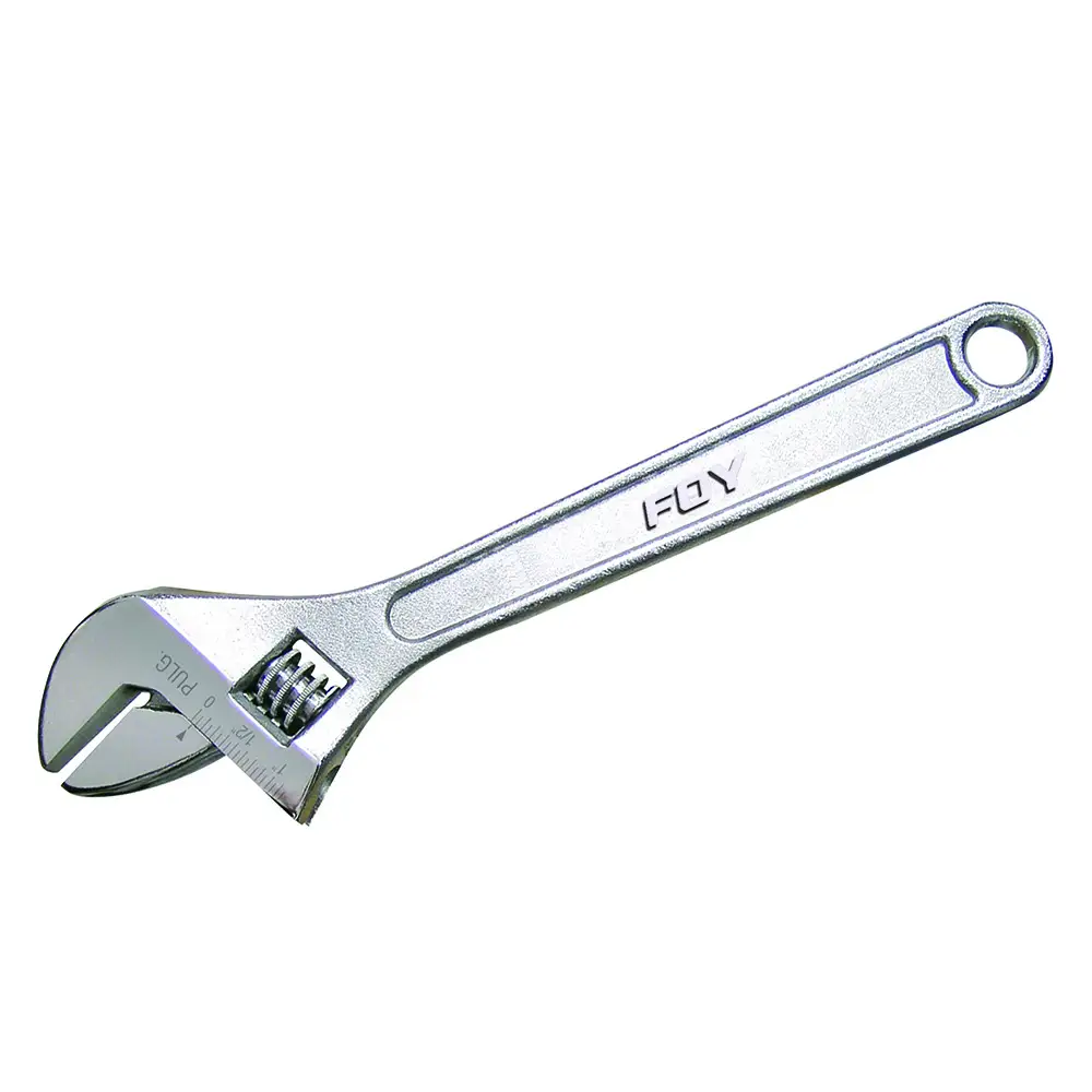 140408 Llave ajustable cromada 8"