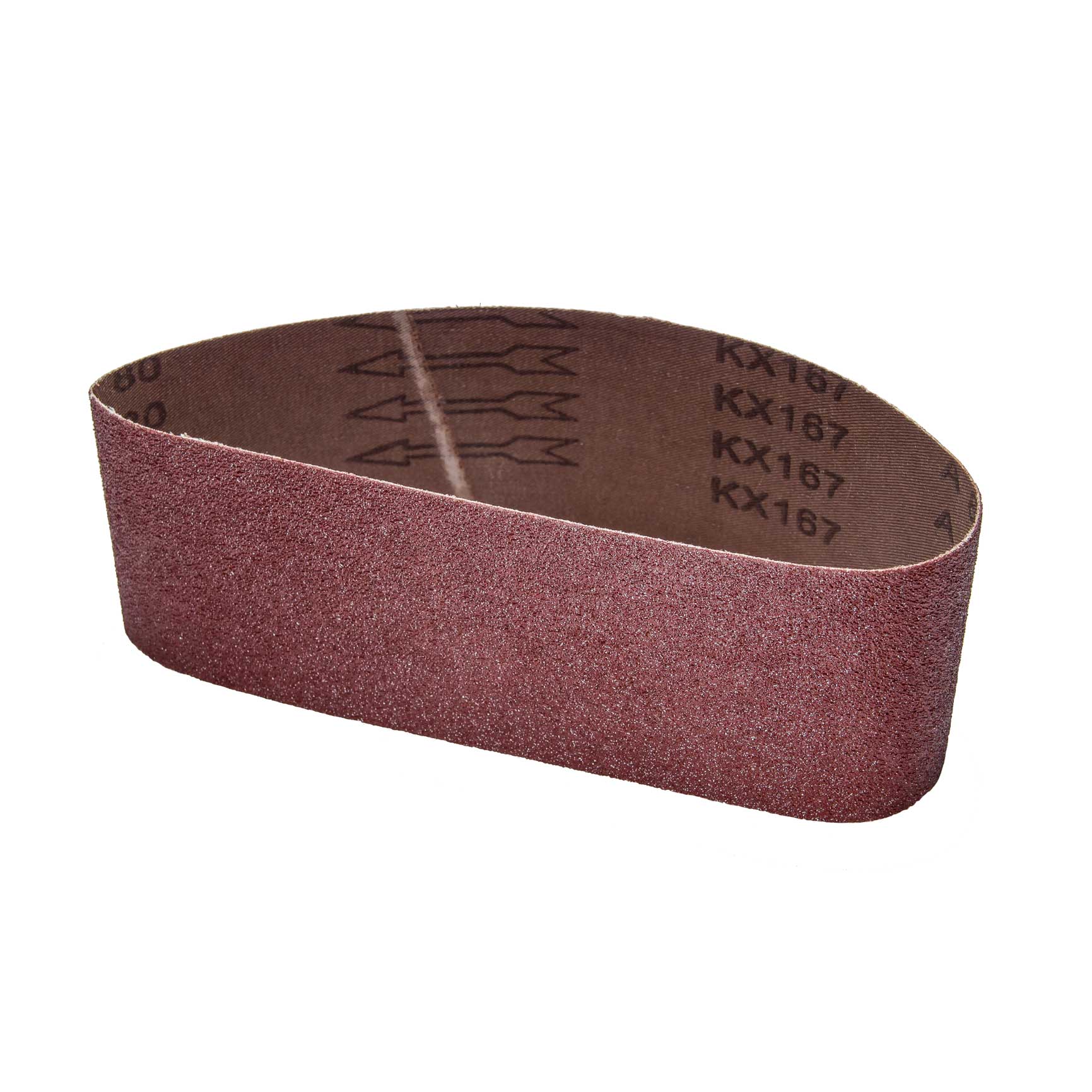 Bande Abrasive 200x650 Mm Grain 120 - Pour Ponceuse à Parquet, 10 Feuilles