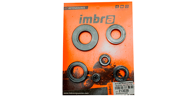 Kit retenedores suzuki ax100-115 (6 pzas)