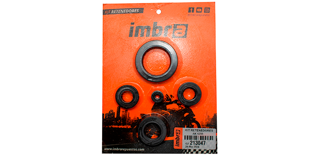 Kit retenedores ak 125s (5 pzas)