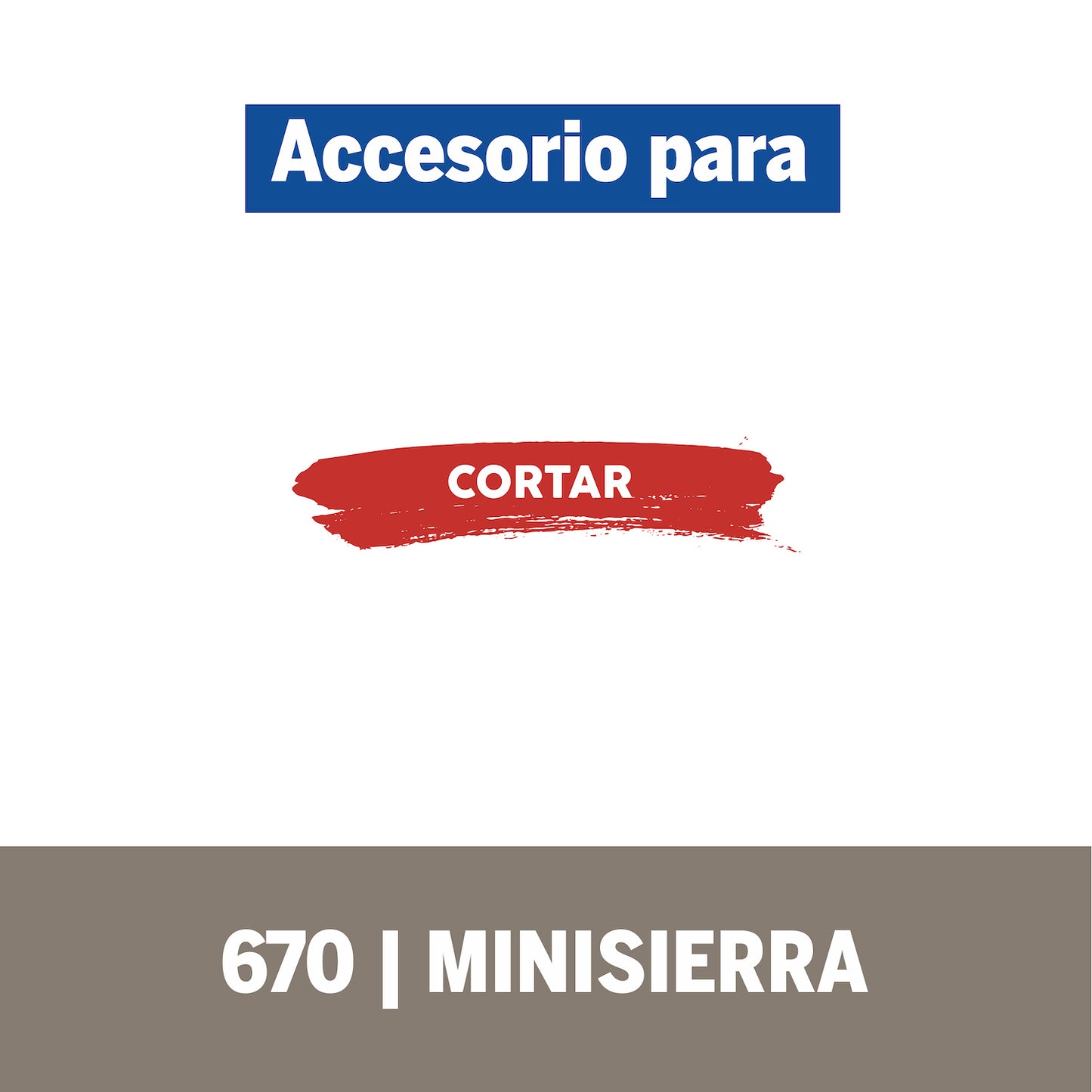 Dremel Acople De Mototool - Minisierra Con 1 Disco (Modelo 670)