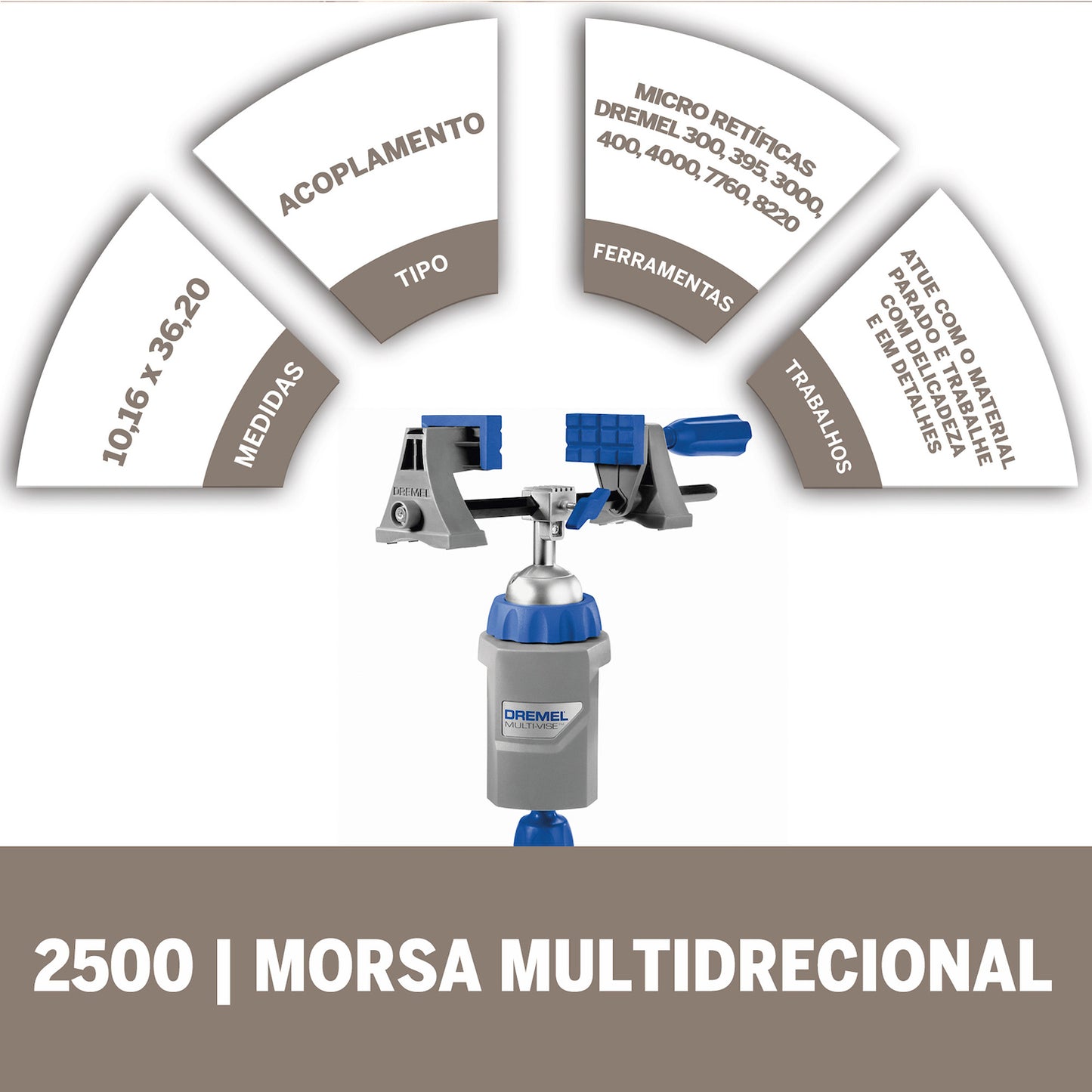 Dremel Tornillo De Banco (Modelo 2500)