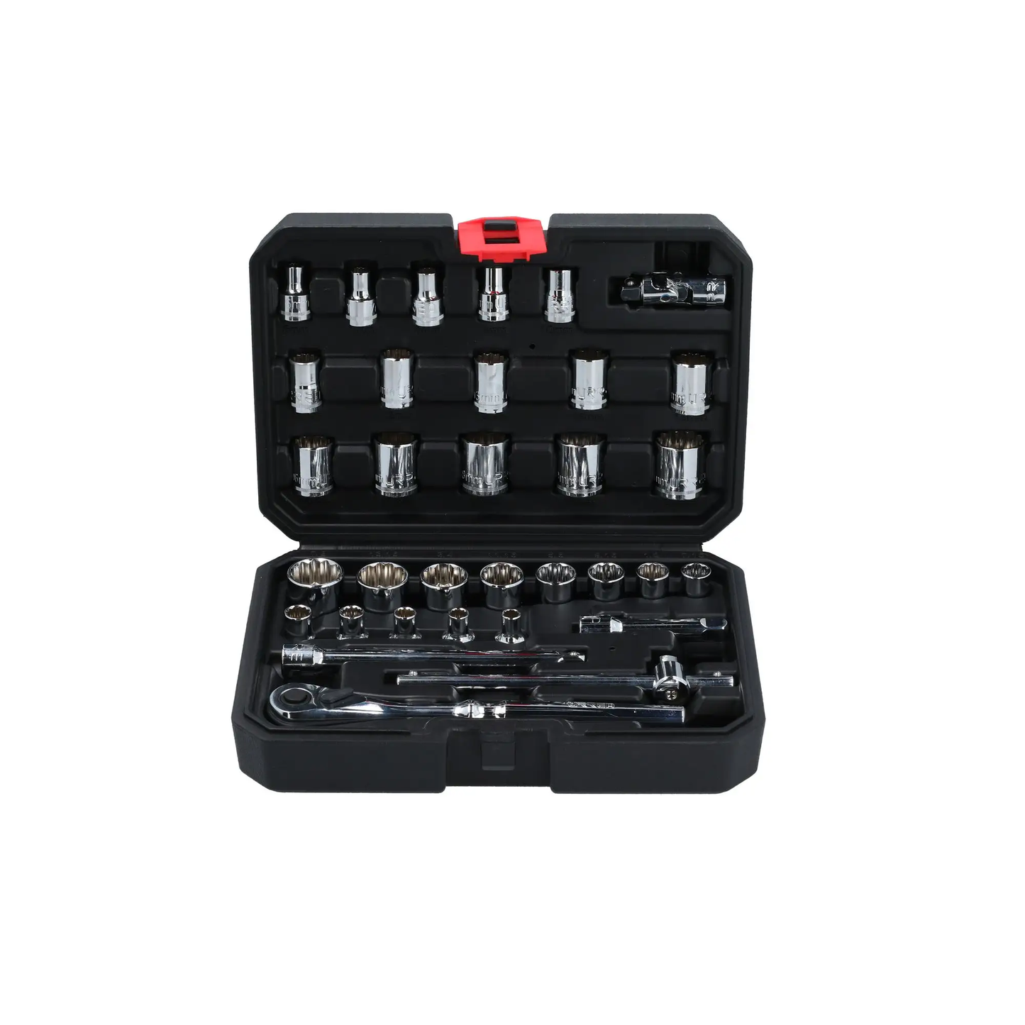 5200CB Juego de copas y accesorios cuadrante 3/8" mixto 33 piezas