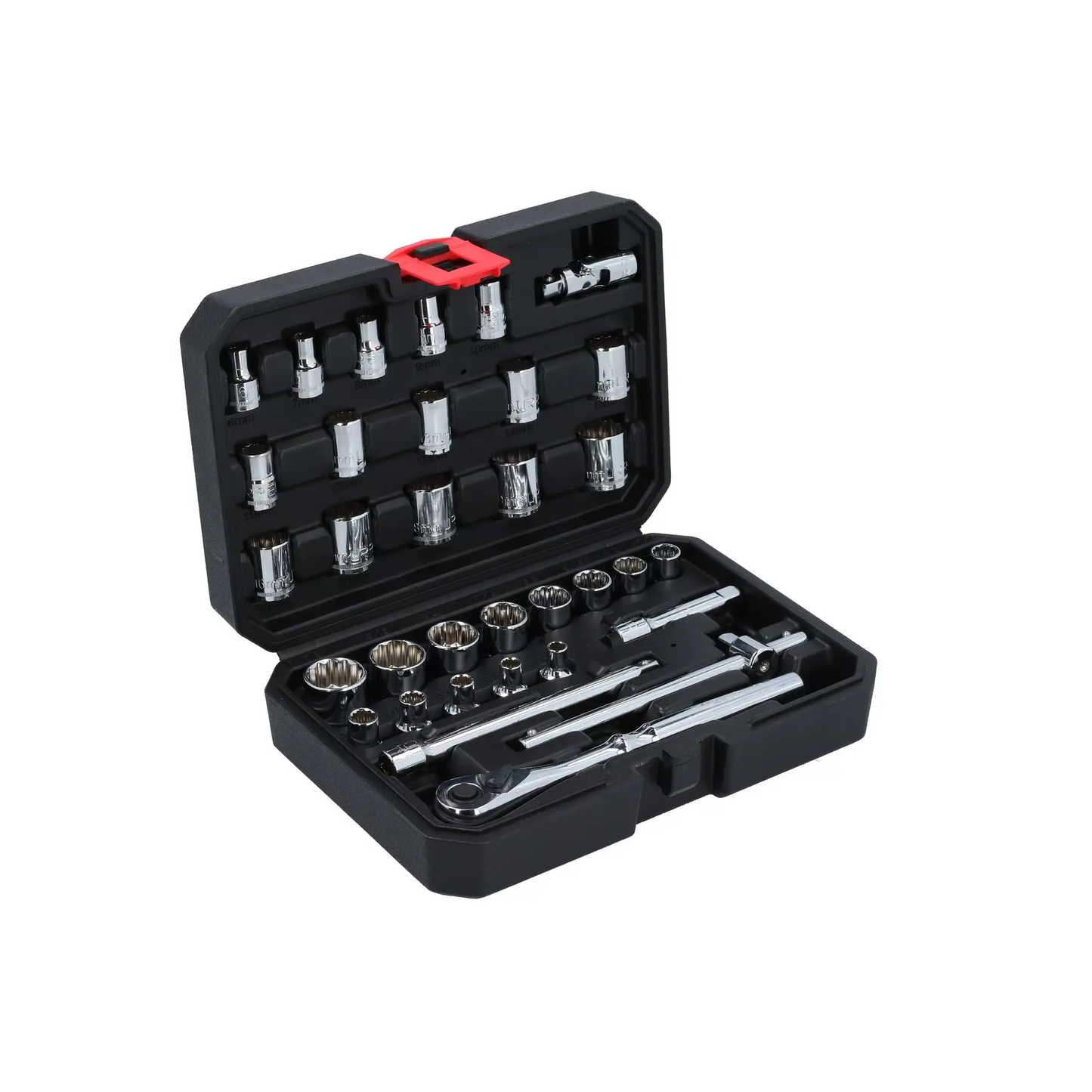 5200CB Juego de copas y accesorios cuadrante 3/8" mixto 33 piezas