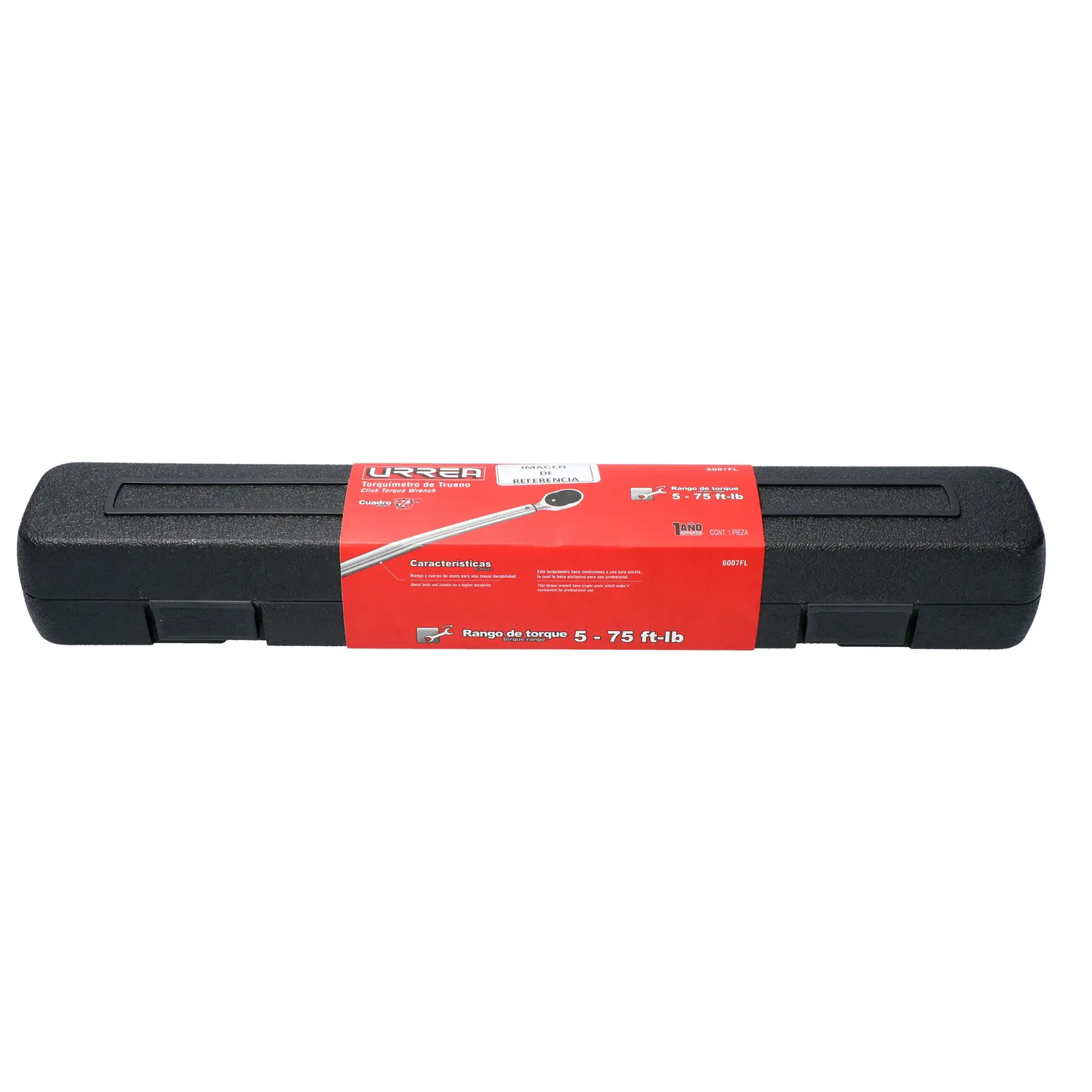 6007FL Torquimetro trueno 3/8" 5-75 ft-lb
