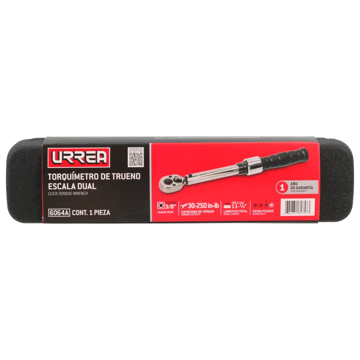 6064A Torquimetro trueno 3/8" 30-250 in-lb (3.3-28.2 Nm)
