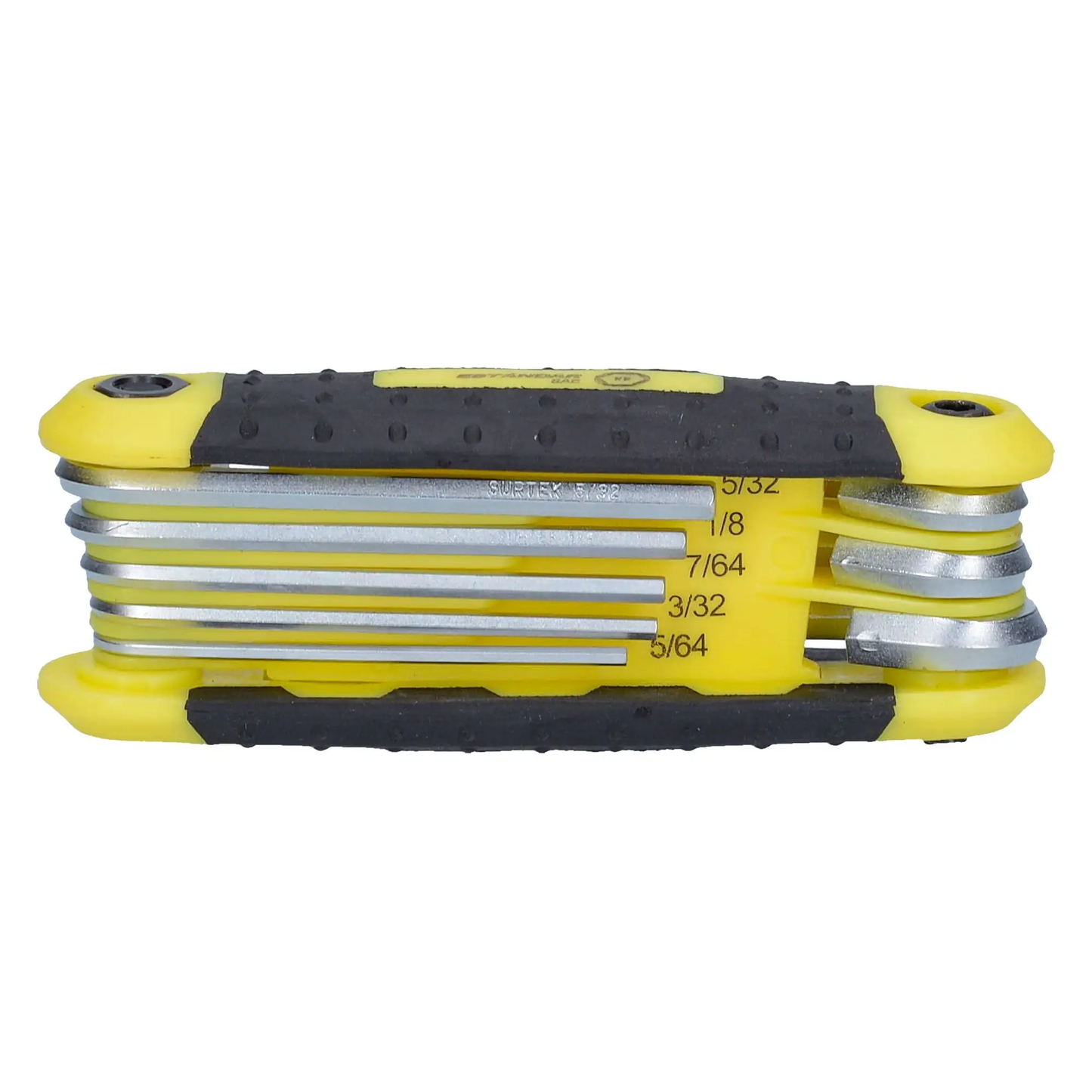 ALLFNX8 Juego de llaves hexagonales tipo navaja 8 piezas 5/64" a 1/4", uso profesional, Surtek