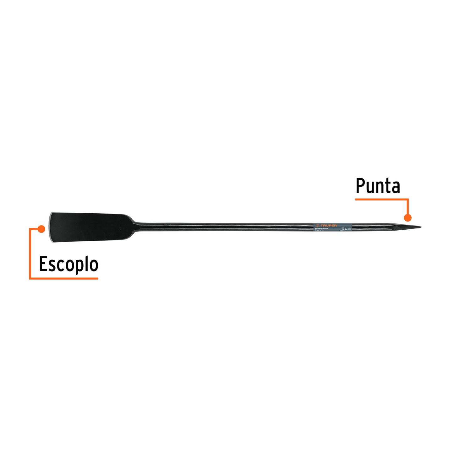 BACO-120 Barra agrícola 1-1/8" 1200 mm x 102 mm
