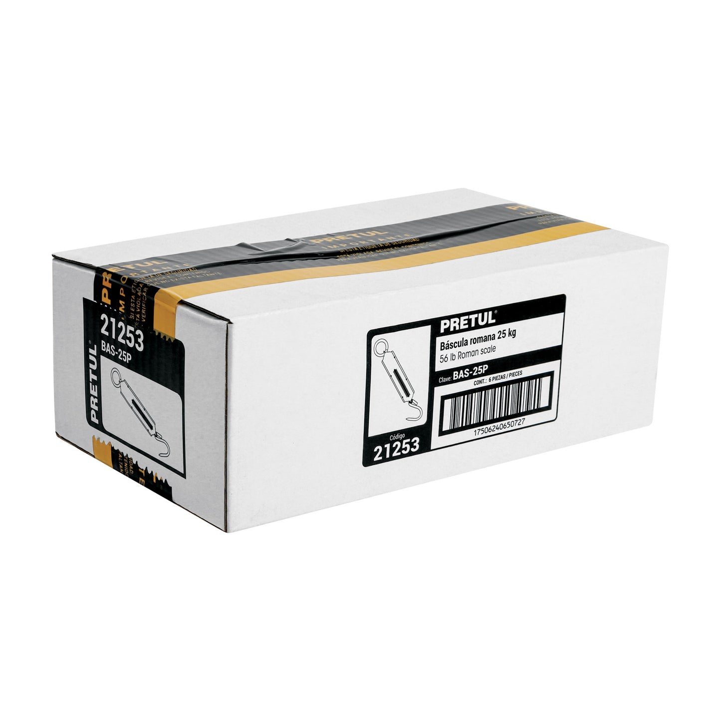 BAS-25P Báscula romana de resorte, 25 kg, Pretul