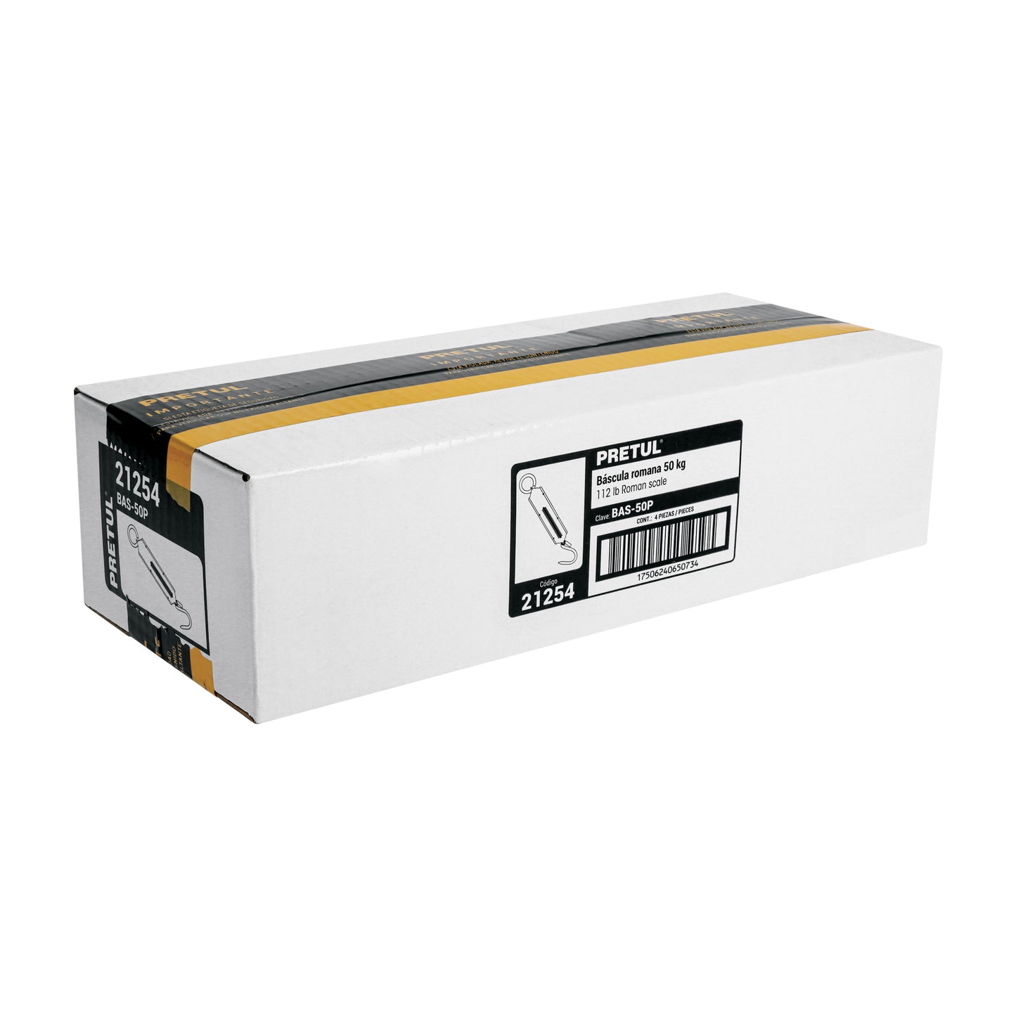 BAS-50P Báscula romana de resorte, 50 kg, Pretul
