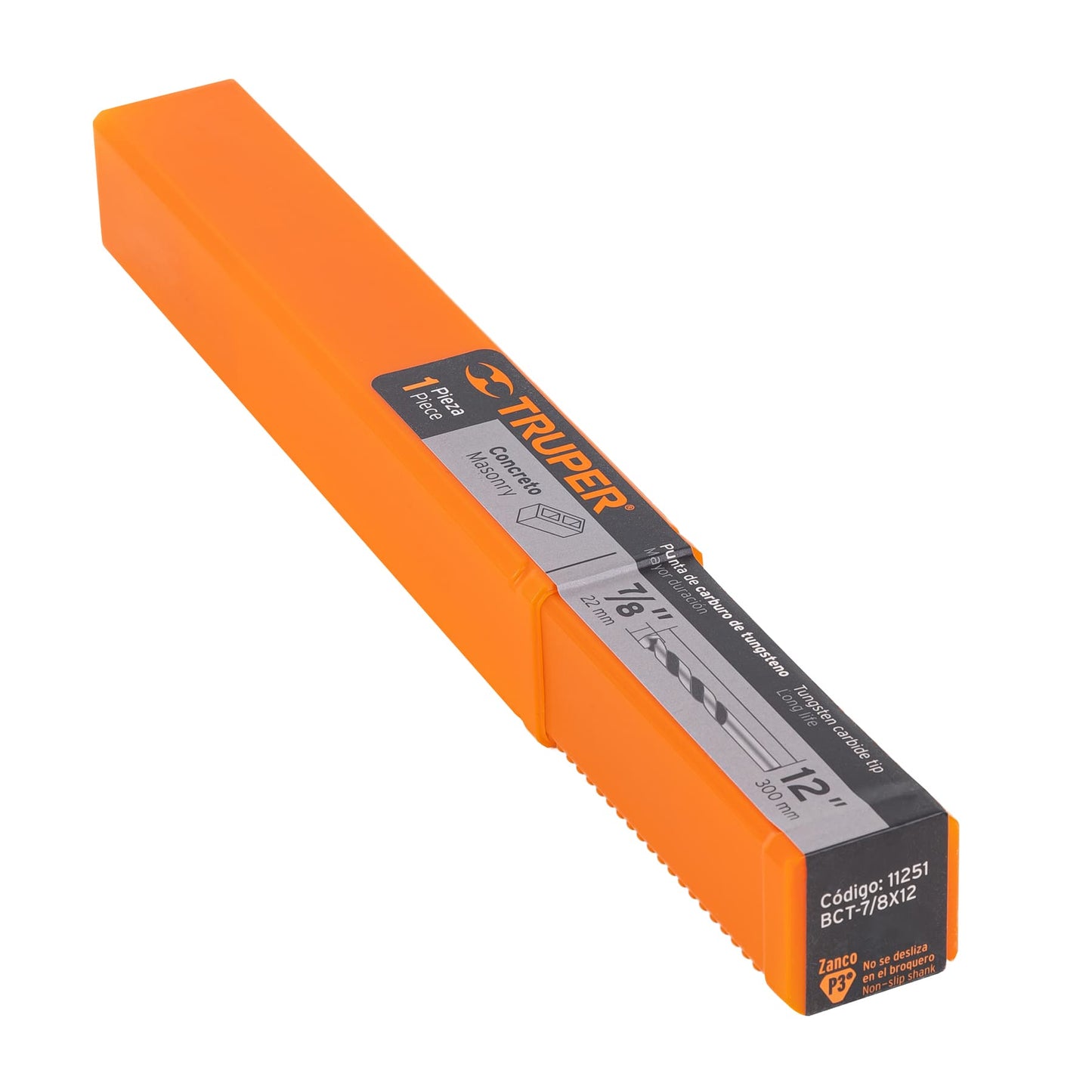 BCT-7/8X12 Broca para concreto, 7/8 x 12'