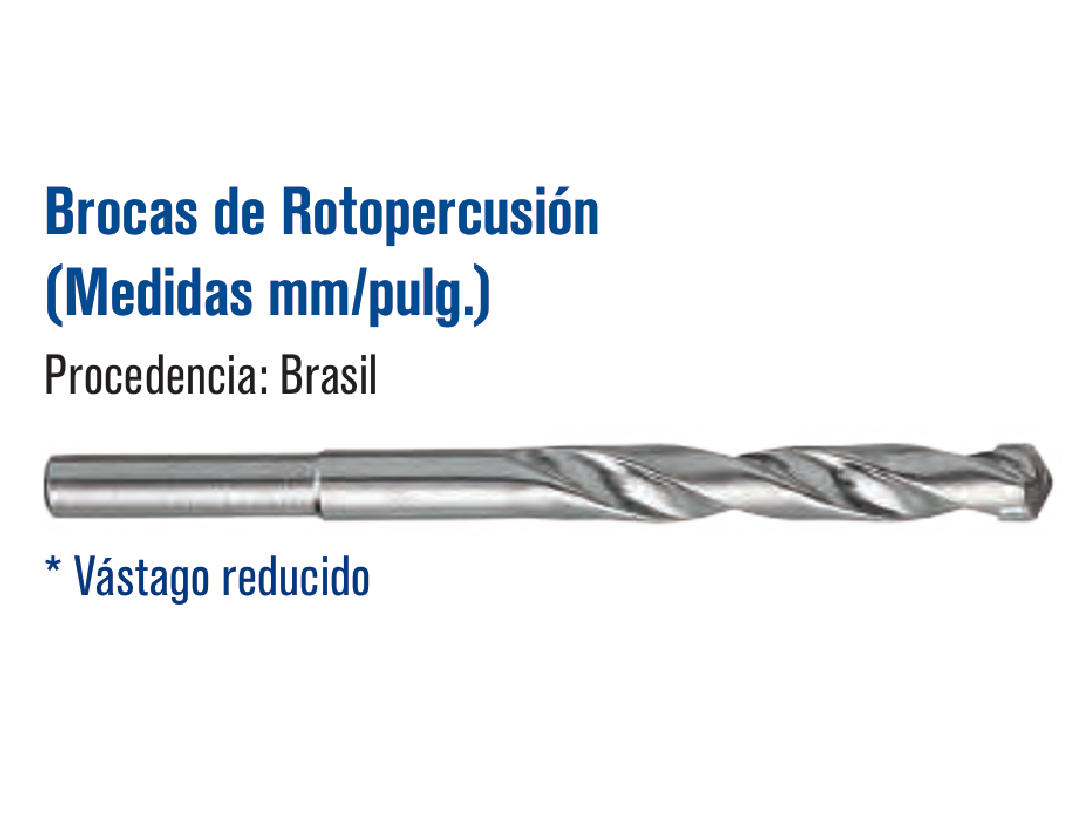 IW905 Broca para concreto 1/4" (6.5 mm) X 100 mm