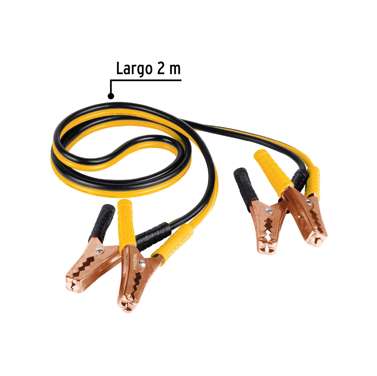 CAP-2010P Cables para iniciar, 2 m, calibre 10 AWG