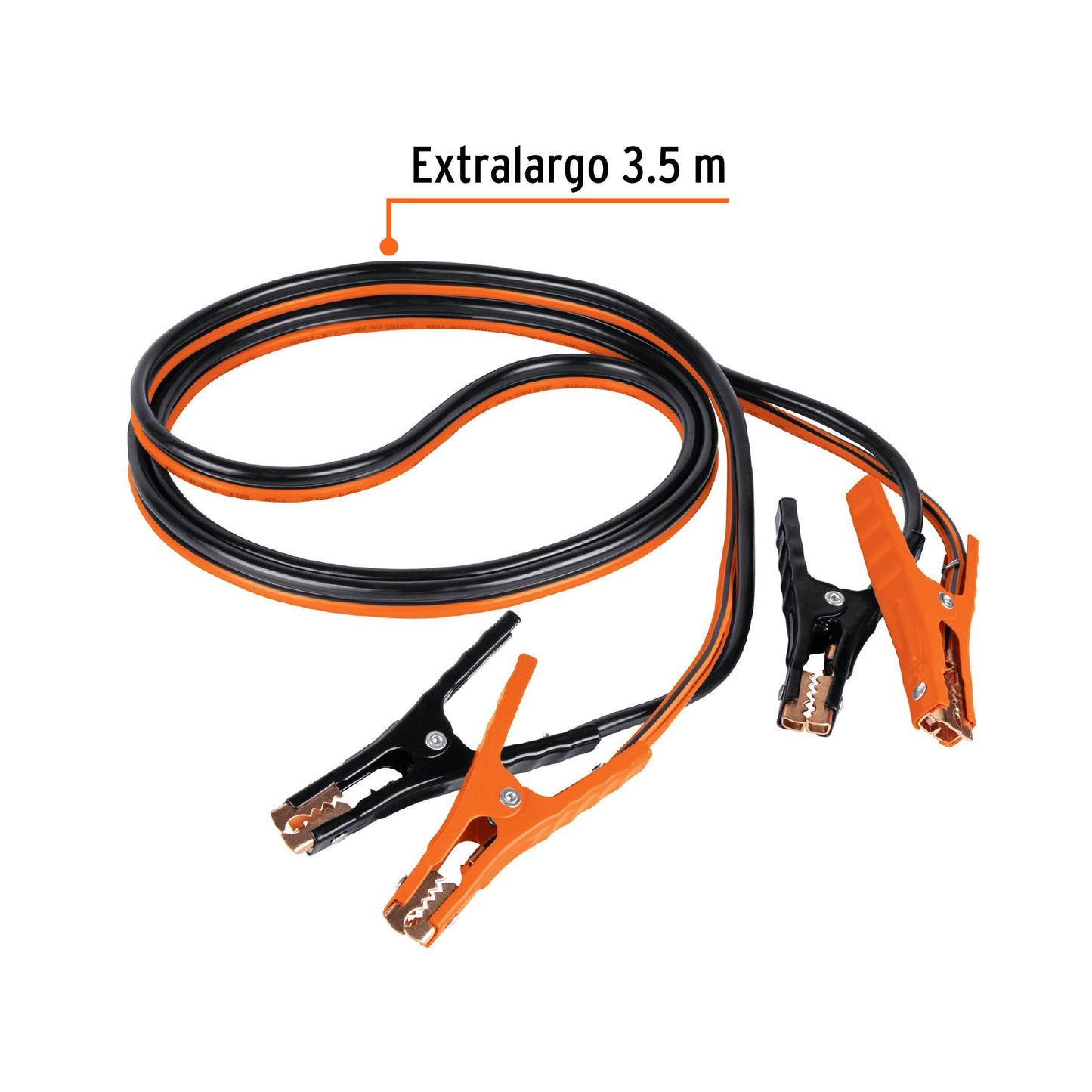 CAP-3506T Cables para iniciar, 3.5 m, calibre 6 AWG