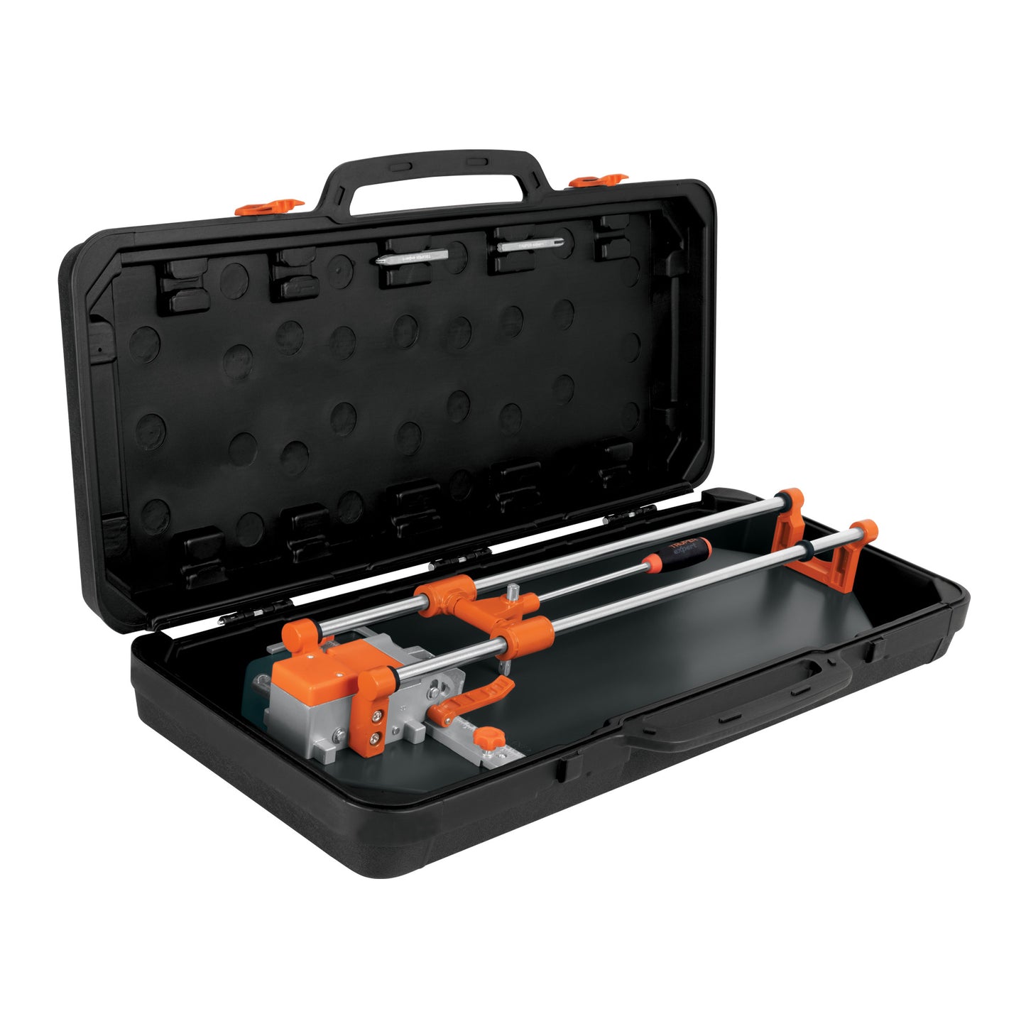 CAZ-60XM2 Corta baldosas con balerina, 60 cm, maletín, Truper Expert