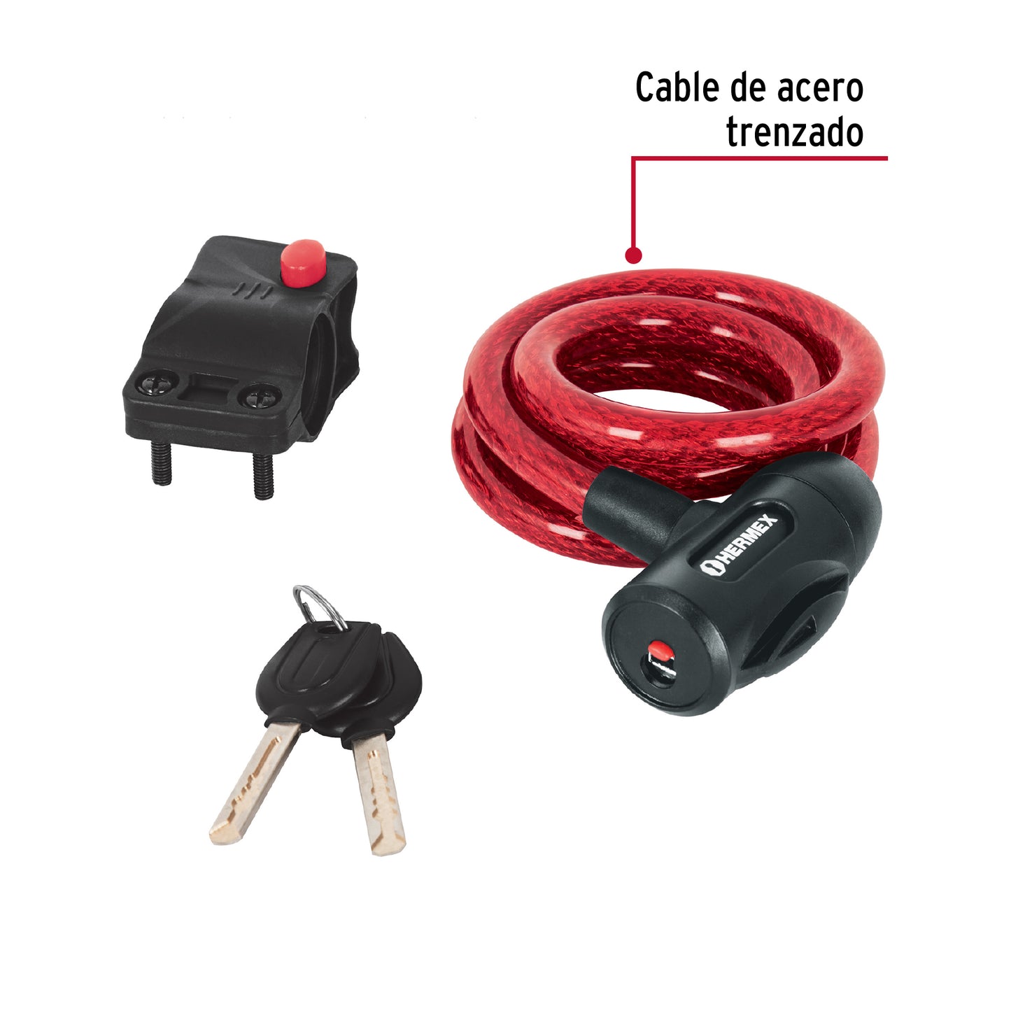 CB-12 Candado bicicleta con llave 12 X 1200mm