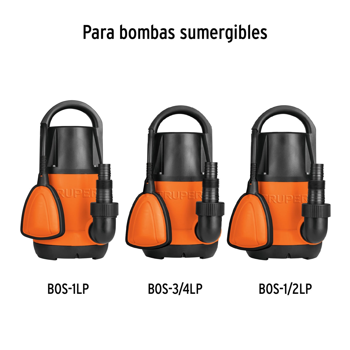 CONE-BOSP Kit de conector y empaque para bombas sumergibles plásticas