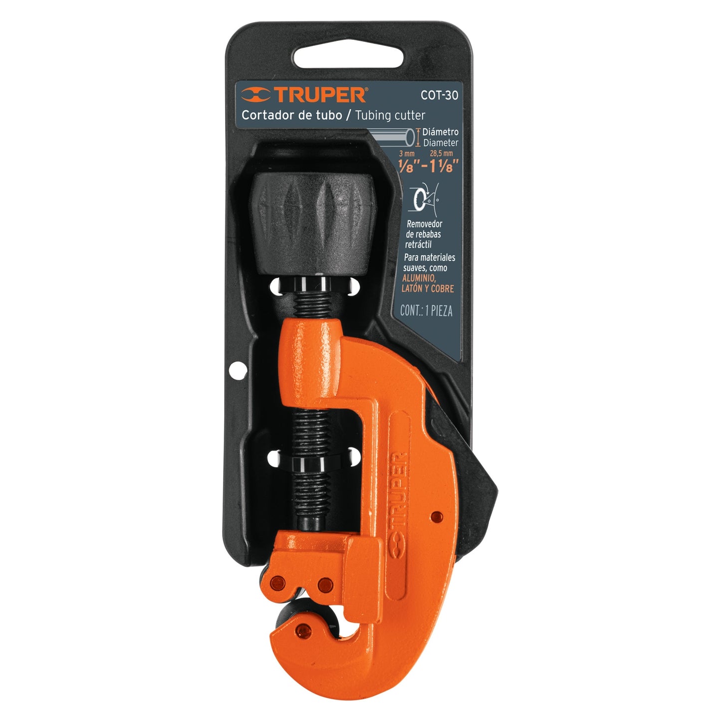 COT-30 Cortador de tubo de cobre, hasta 1-1/8'(30 mm)