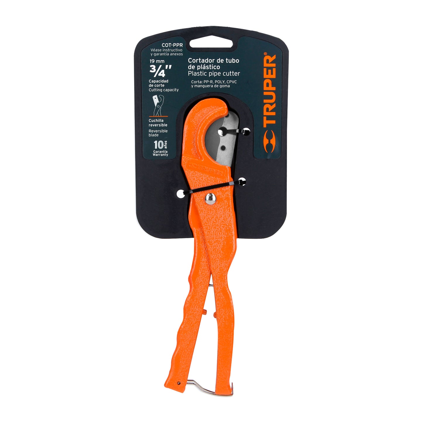 COT-PPR Cortador tipo tijera para tubo plástico, 3/4"
