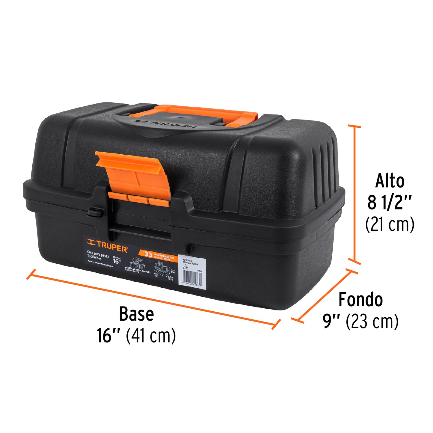 CPE-16N Caja para pesca, 16"