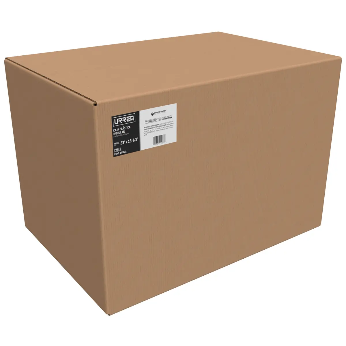 CPM16 Caja portaherramientas plástica modular con compartimentos 23" X 15" X 16"
