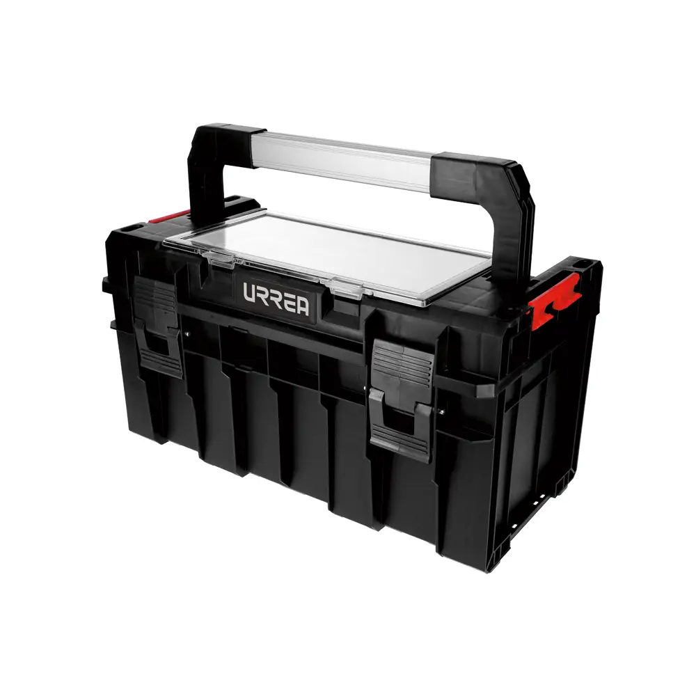 CPO18 Caja plástica modular con organizador 18" X 10" X 9"
