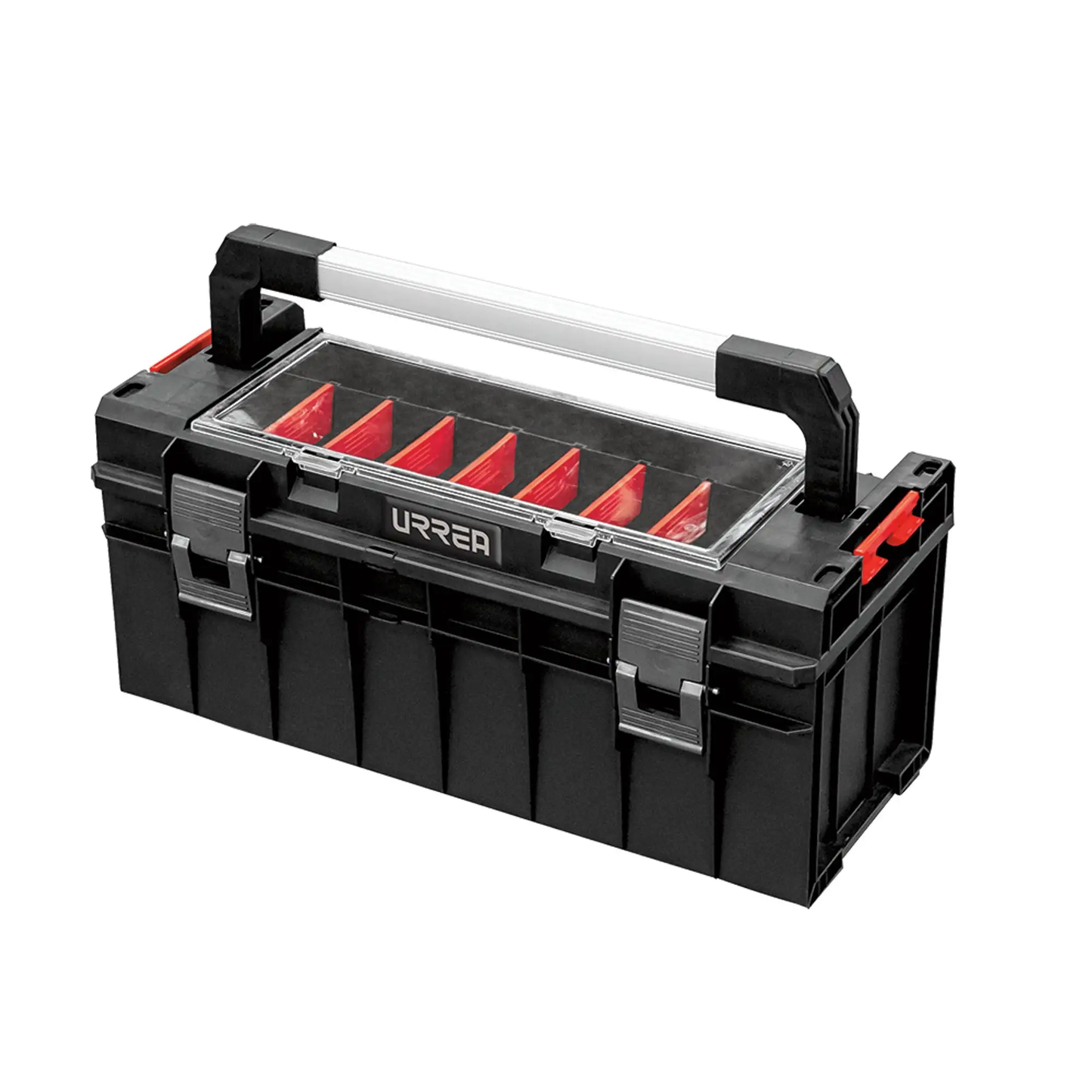 CPO21 Caja portaherramientas plástica modular con organizador 21" X 10" X 9"
