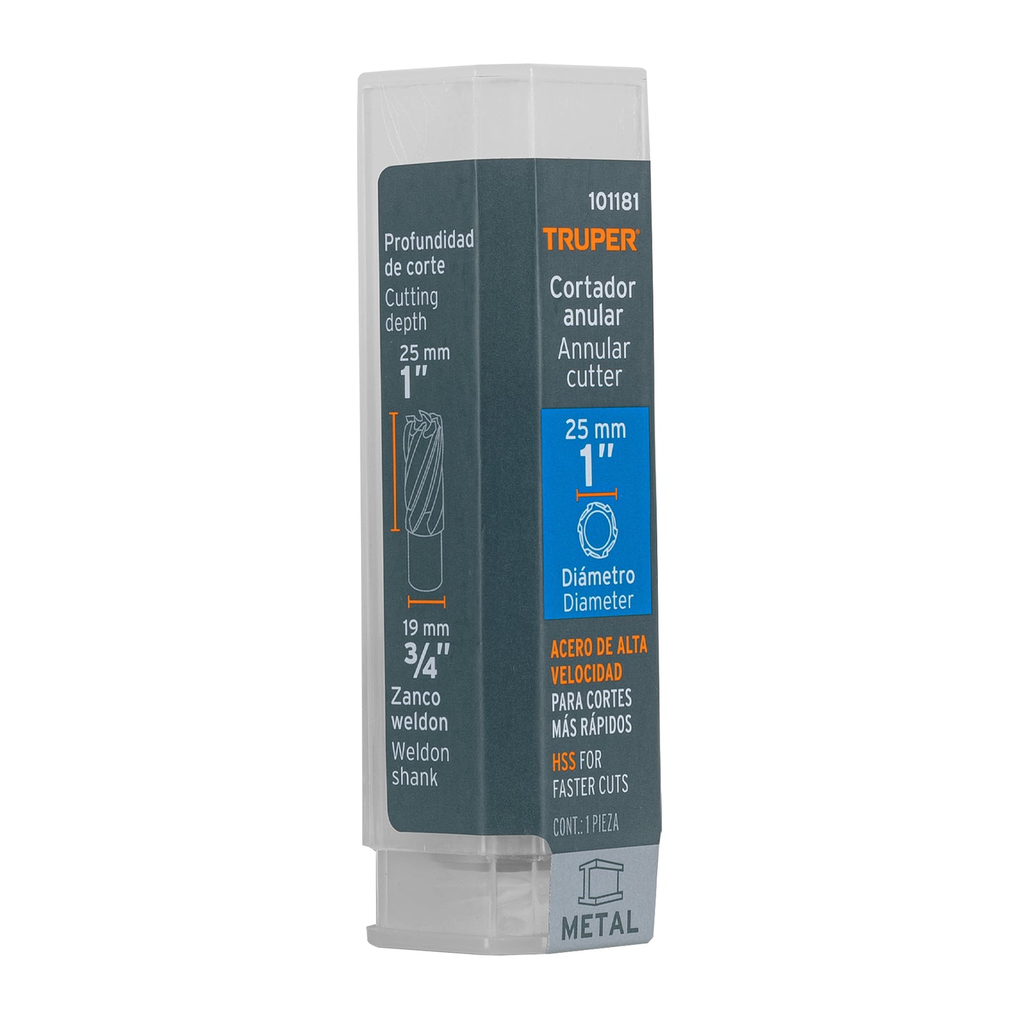 CTAMA-1 Cortador anular, 1' x 1"