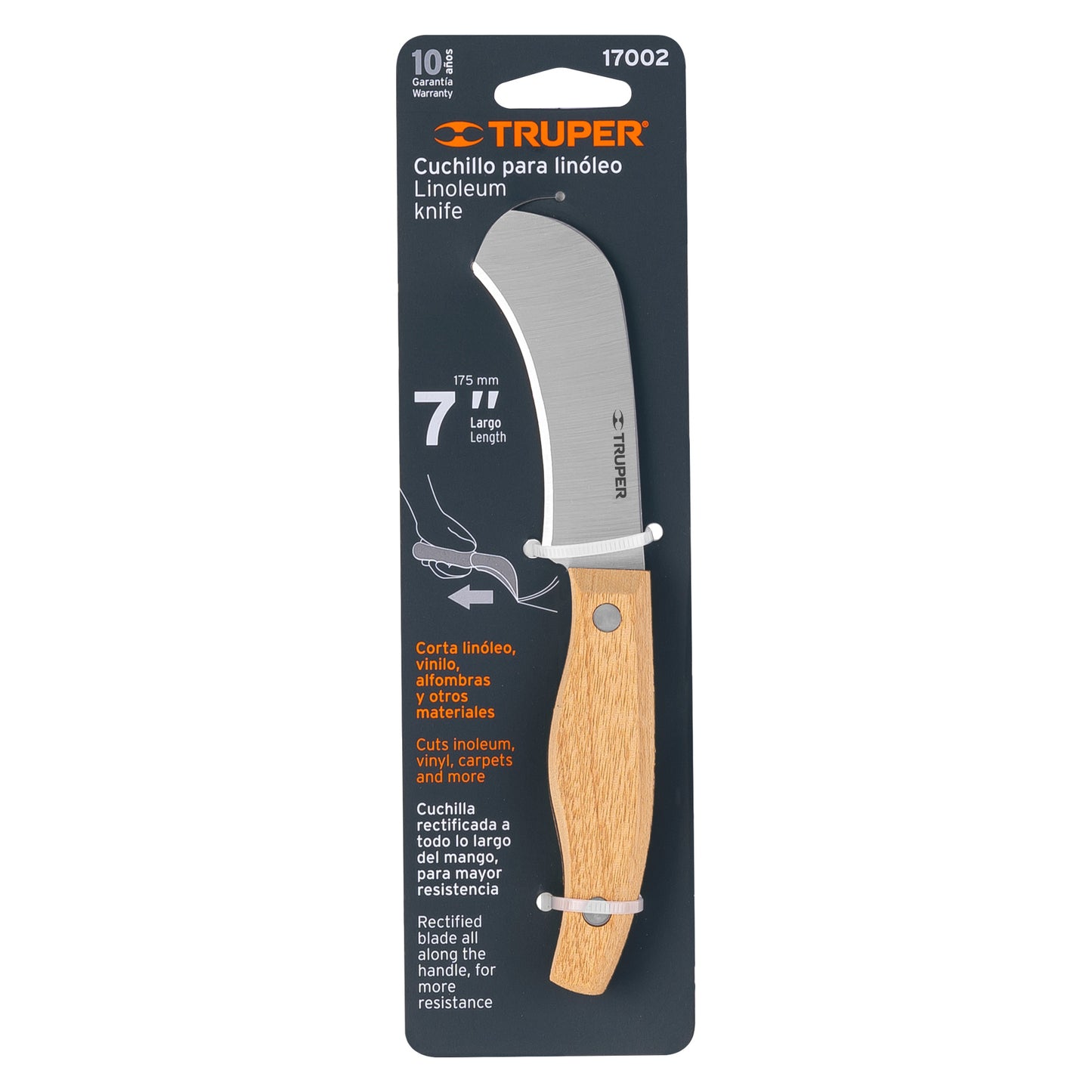 CULI-6 Cuchillo para linóleo, 6'
