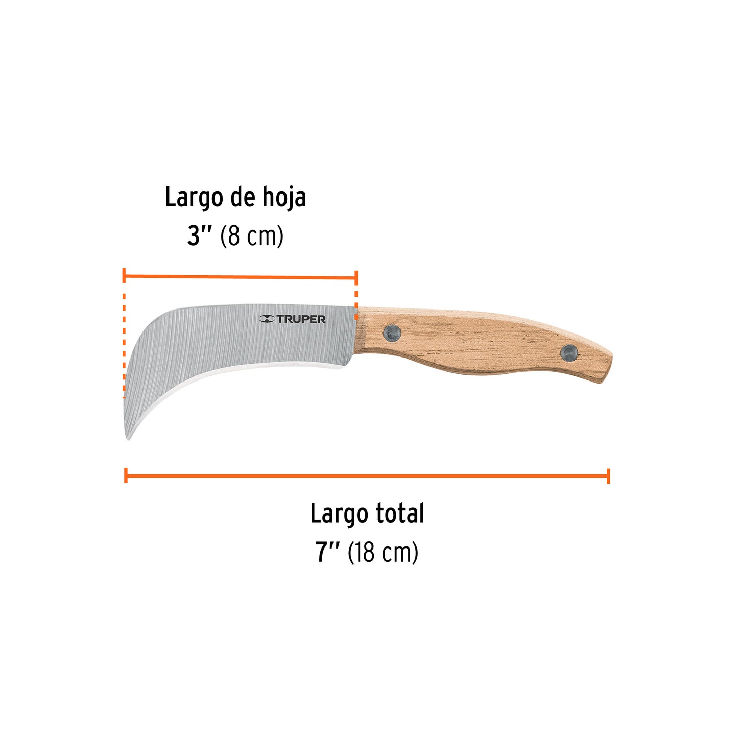 CULI-6 Cuchillo para linóleo, 6'