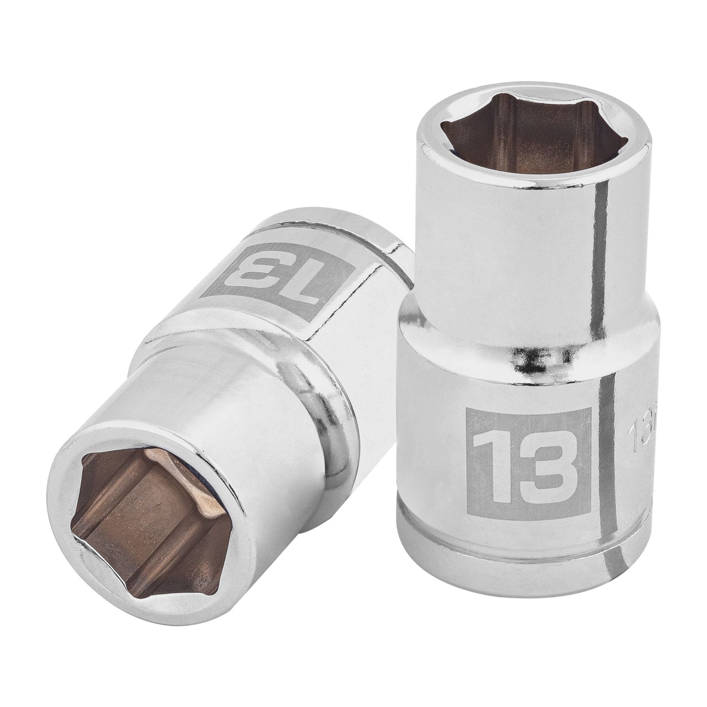 D-1213-M Copa de 6 puntas, mando 1/2" de 13mm
