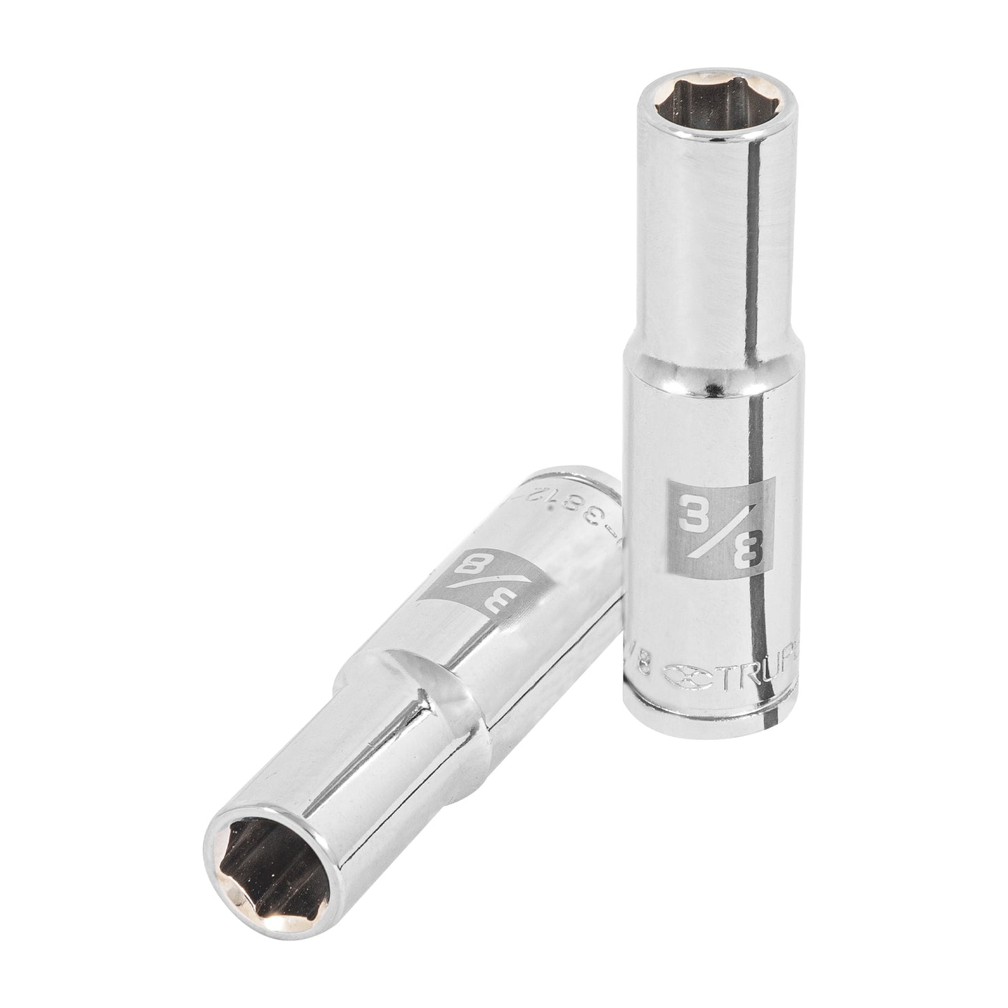 D-3812-HL Copa de 6 puntas, largo, mando 3/8" de 3/8"
