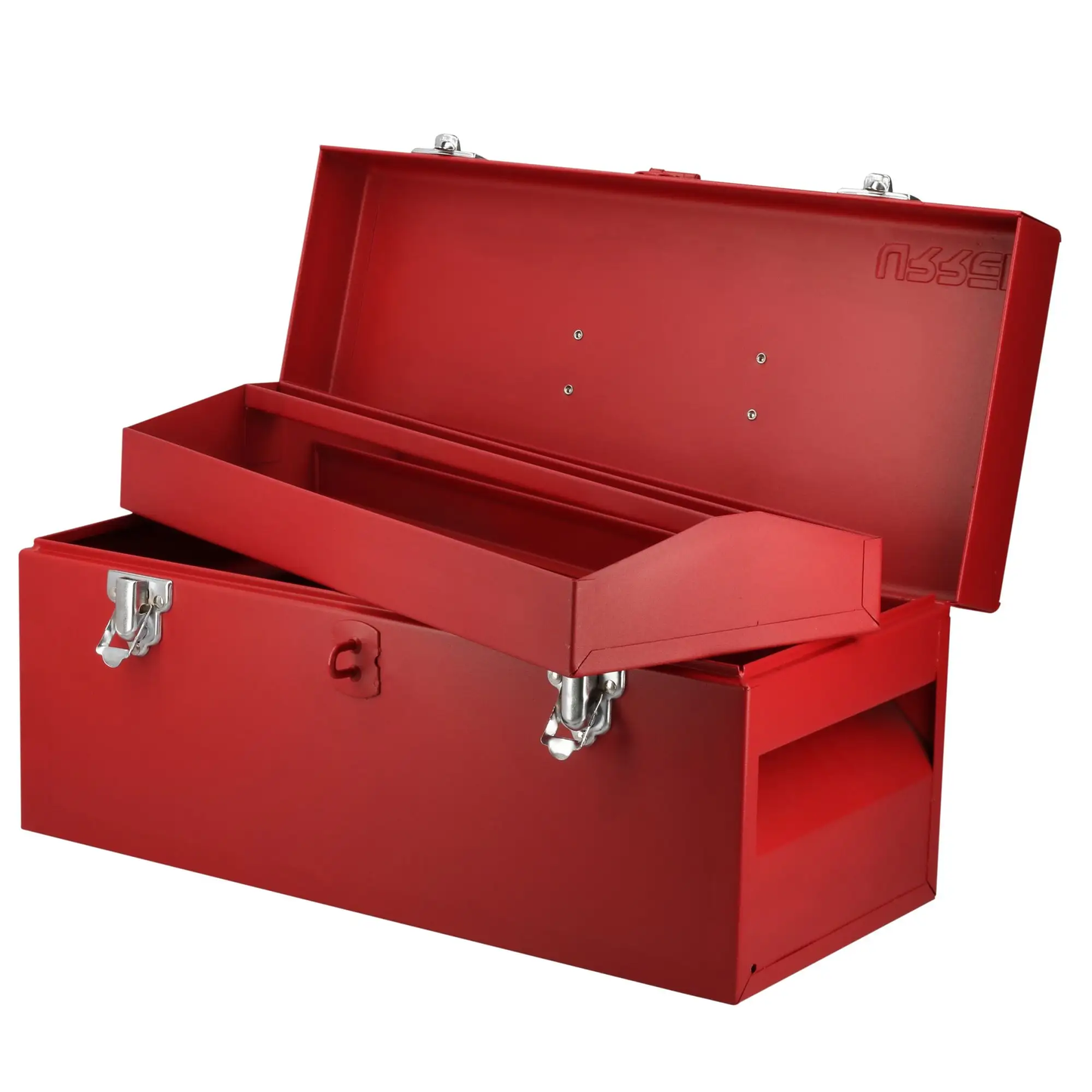 D3 Caja metálica roja 16" X 7" X 7"