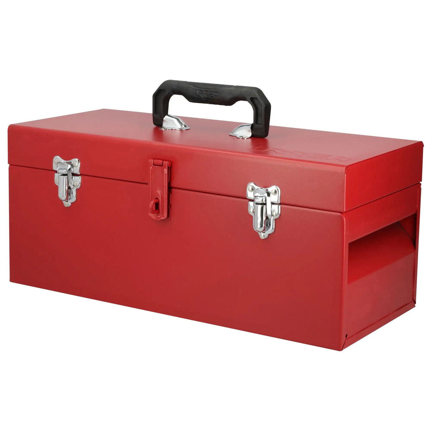 D4 Caja metálica roja 17" X 7" X 7"