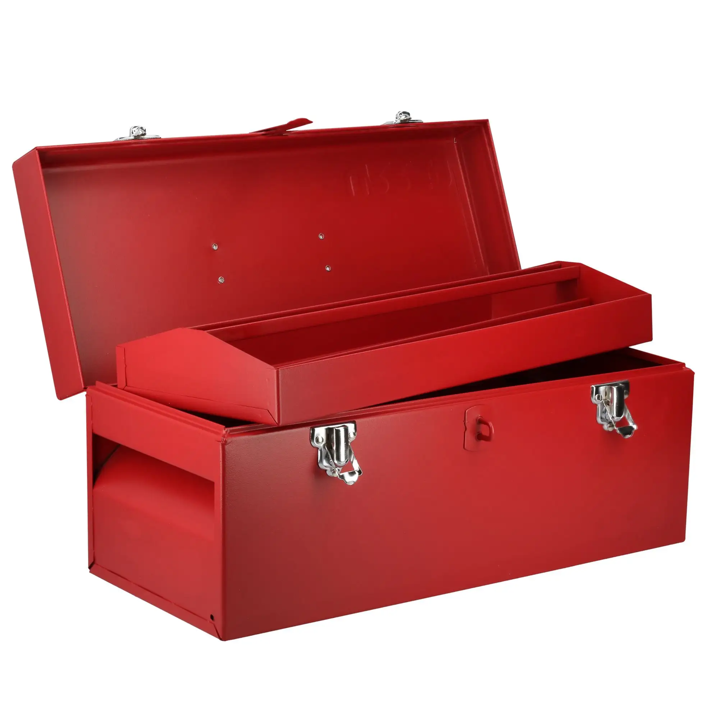 D4 Caja metálica roja 17" X 7" X 7"