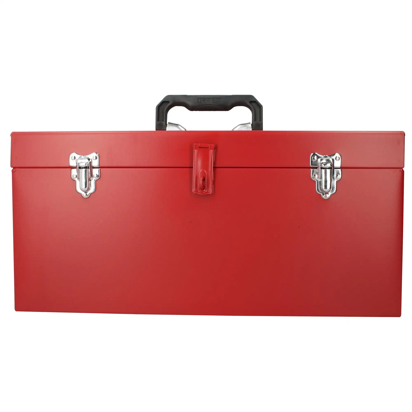 D6 Caja portaherramientas metálica roja 20" X 8" X 9"