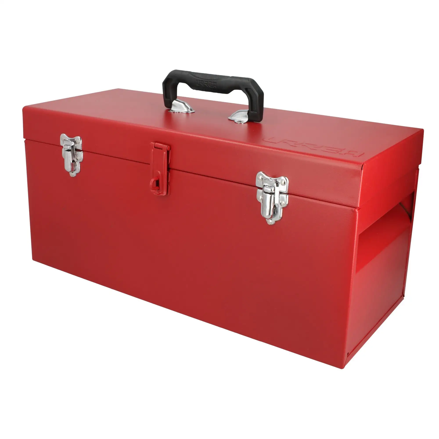 D6 Caja portaherramientas metálica roja 20" X 8" X 9"