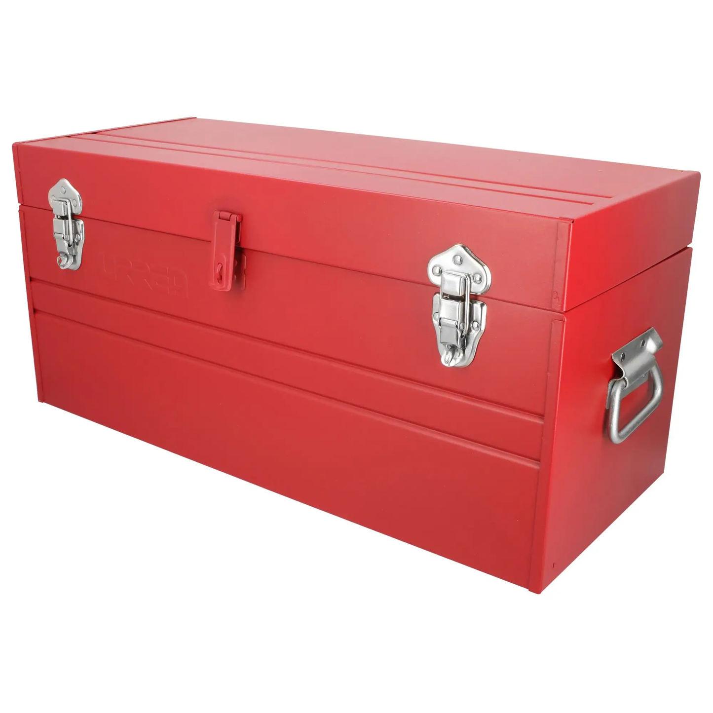 D8 Caja portaherramientas metálica roja 23" X 10" X 11"