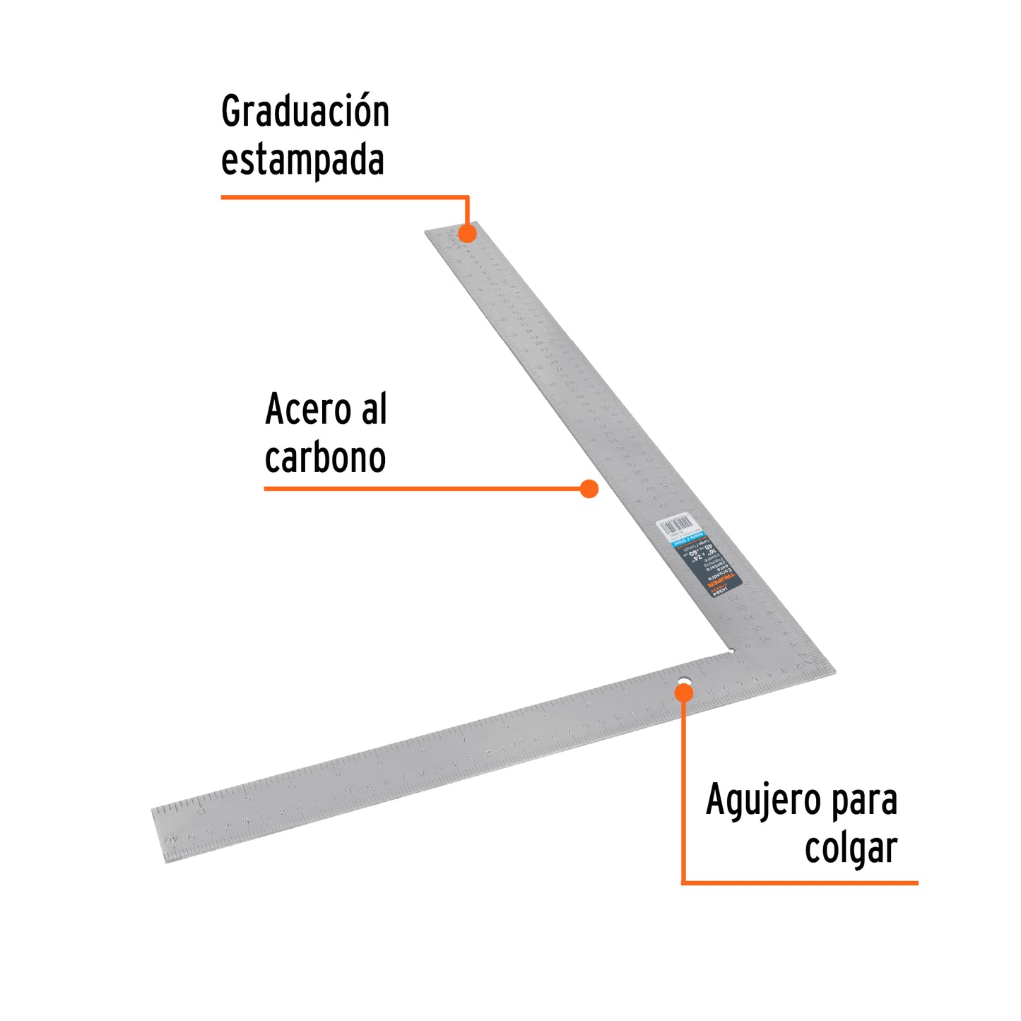 E-16X24 Escuadra para cantero, 16'x24'