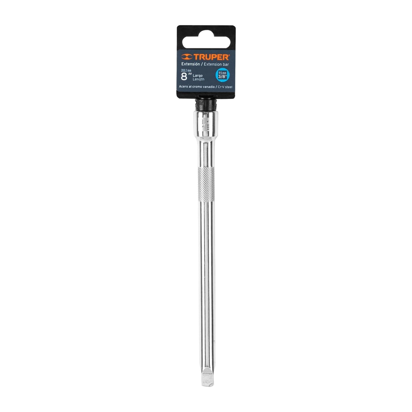 E-5261 Extensión de 8" para ratchet, para copas mando 3/8"