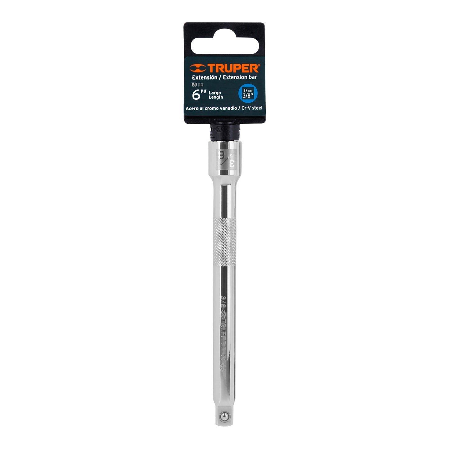 E-5266 Extensión de 6" para ratchet para copas mando 3/8"